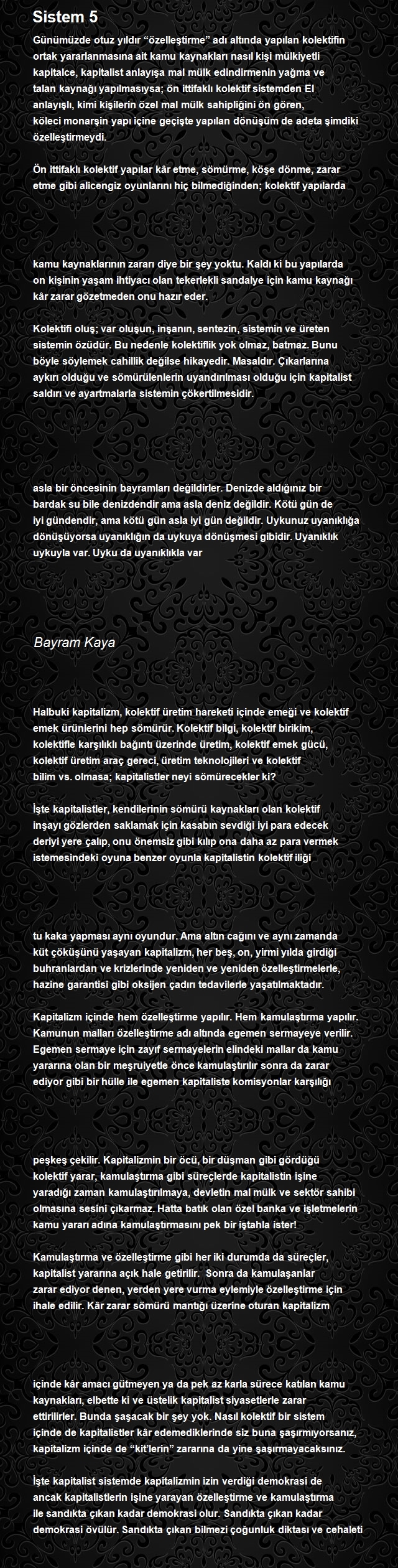 Bayram Kaya