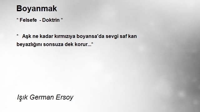 Işık German Ersoy 