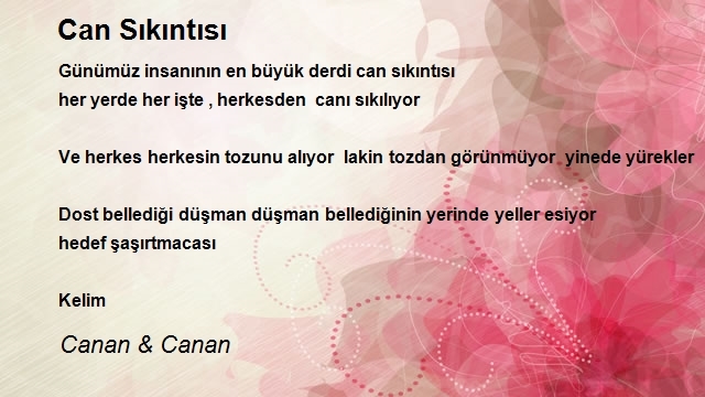 Canan & Canan