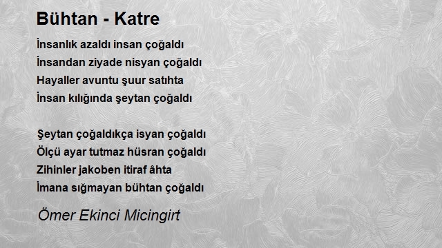 Ömer Ekinci Micingirt