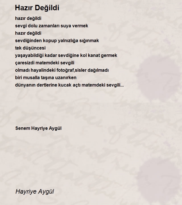 Hayriye Aygül