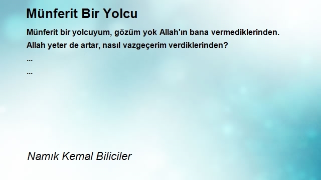 Namık Kemal Biliciler