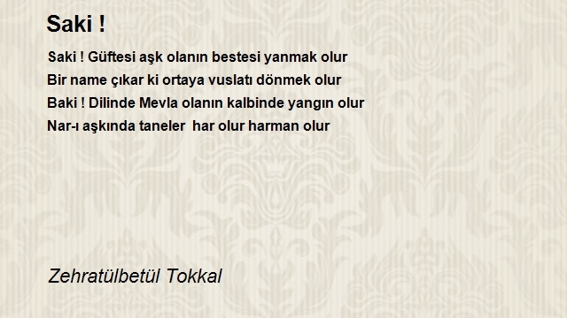 Zehratülbetül Tokkal