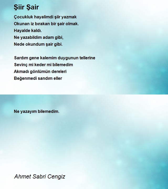 Ahmet Sabri Cengiz