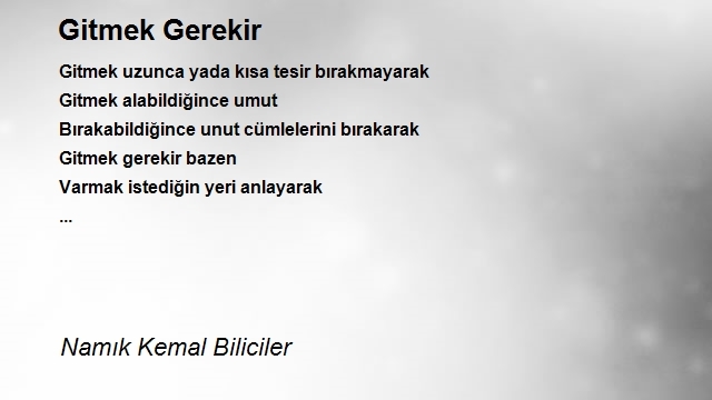 Namık Kemal Biliciler