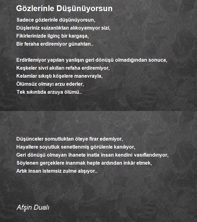 Afşin Dualı