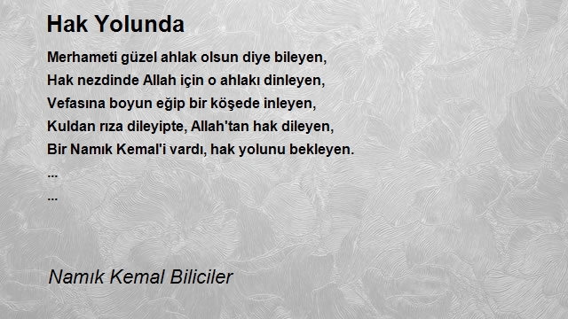 Namık Kemal Biliciler