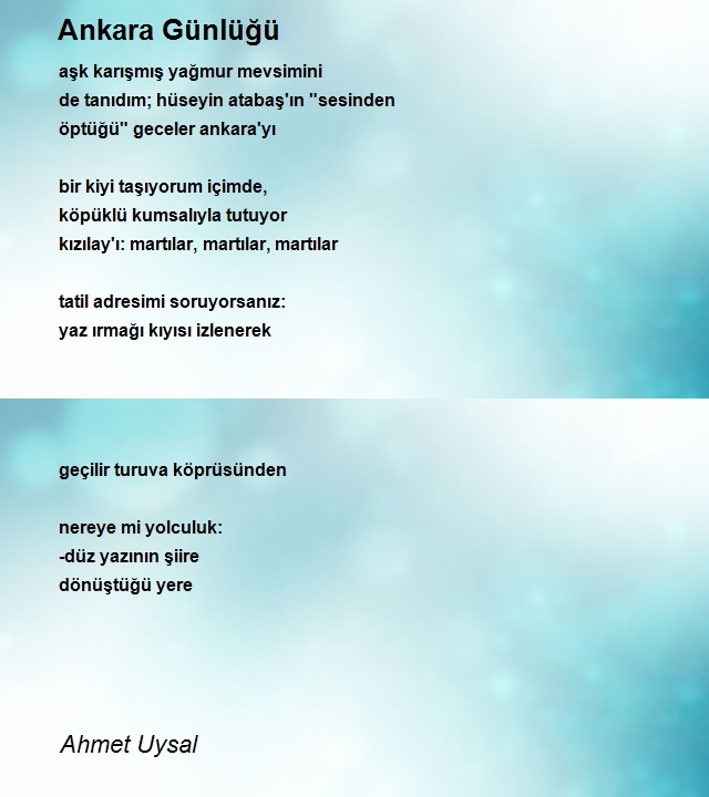 Ahmet Uysal