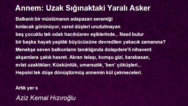 Aziz Kemal Hızıroğlu