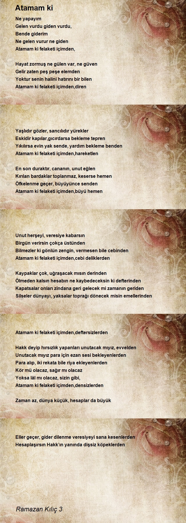 Ramazan Kılıç 3