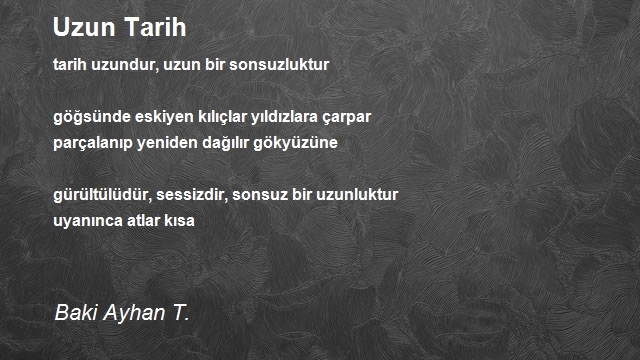 Baki Ayhan T.