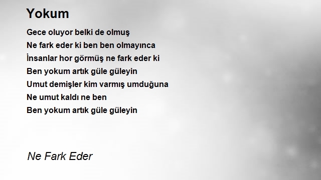 Ne Fark Eder