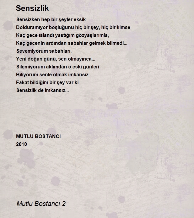 Mutlu Bostancı 2