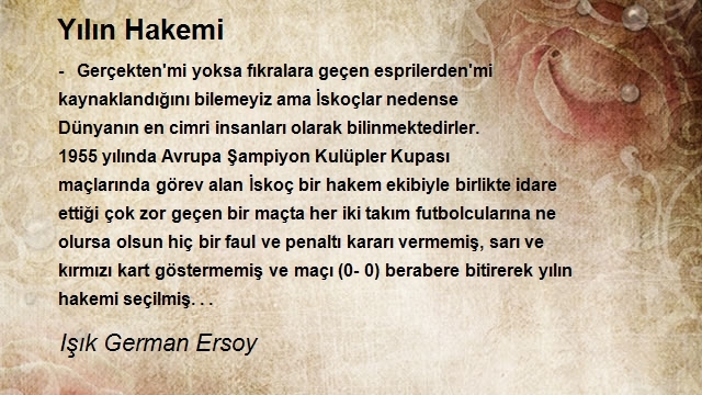 Işık German Ersoy 