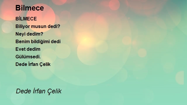 Dede İrfan Çelik