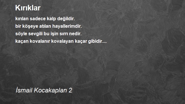 İsmail Kocakaplan 2