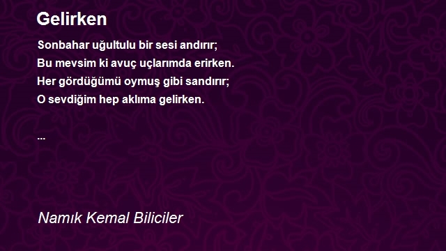 Namık Kemal Biliciler