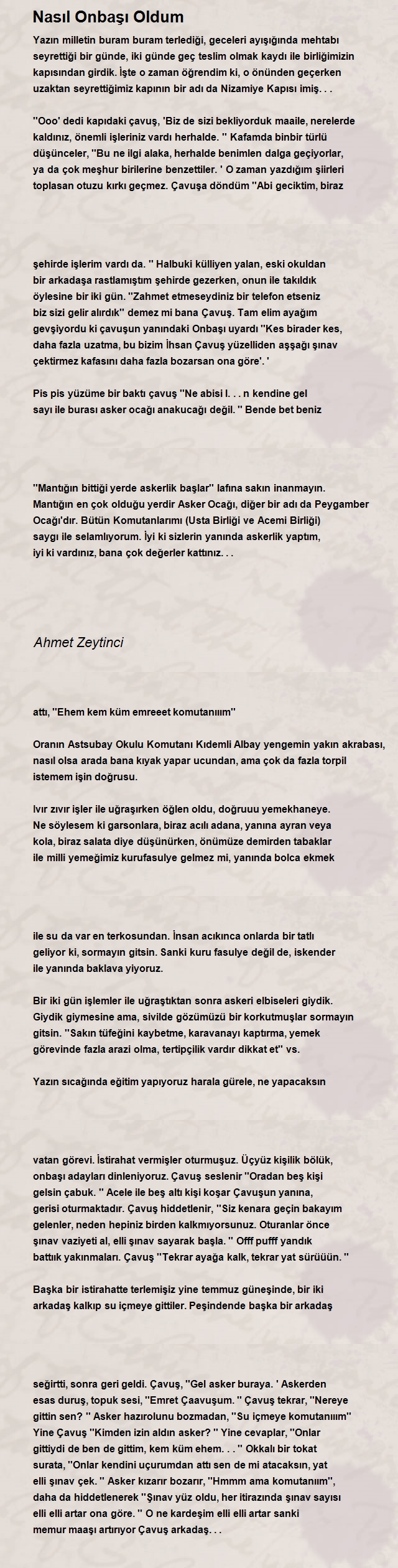 Ahmet Zeytinci