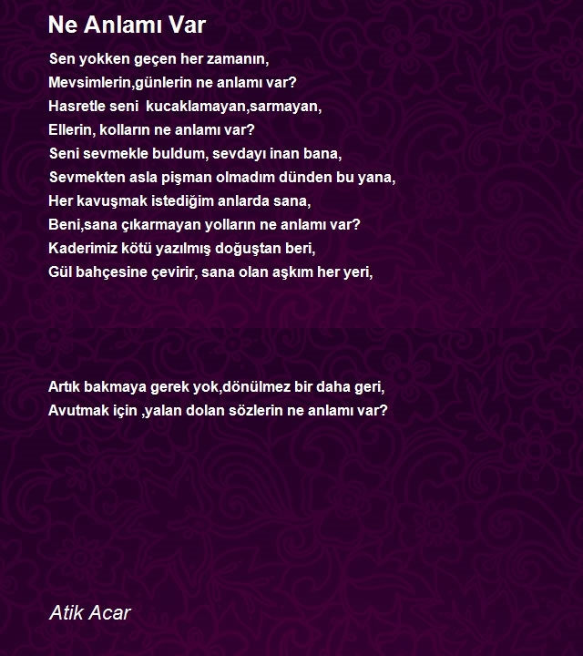 Atik Acar