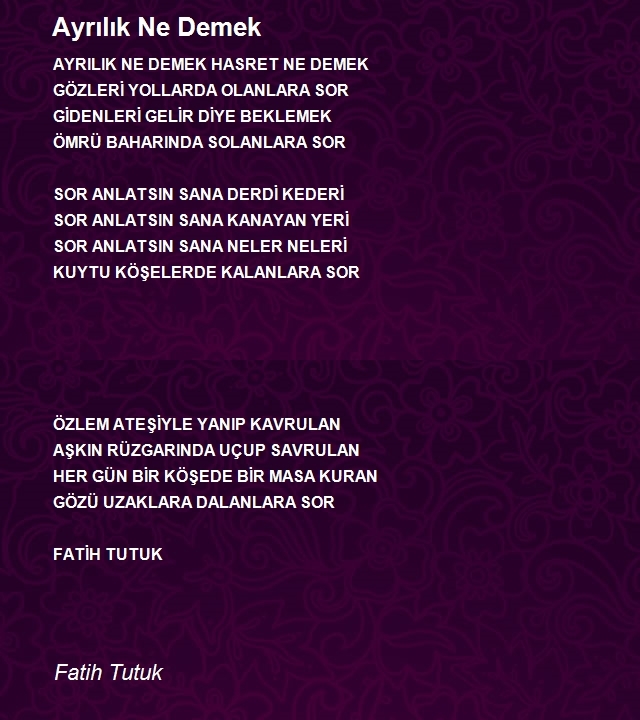 Fatih Tutuk