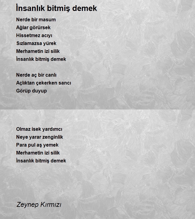 Zeynep Kırmızı