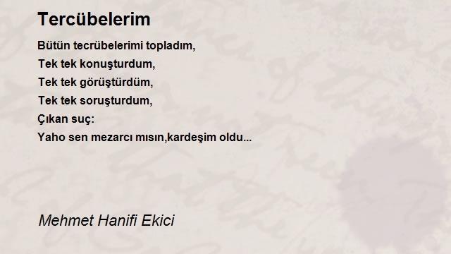 Mehmet Hanifi Ekici