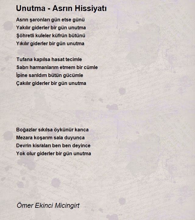 Ömer Ekinci Micingirt