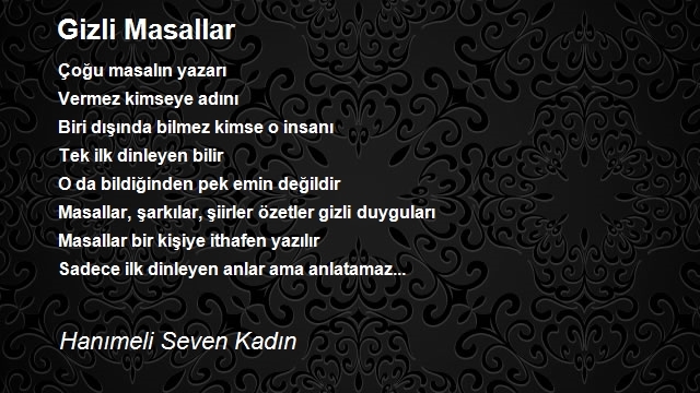 Hanımeli Seven Kadın