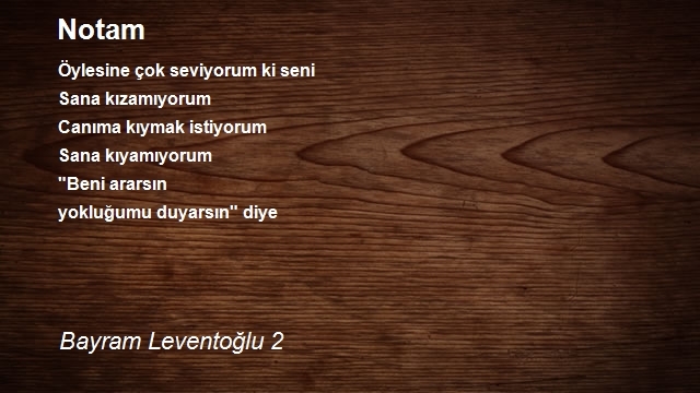 Bayram Leventoğlu 2