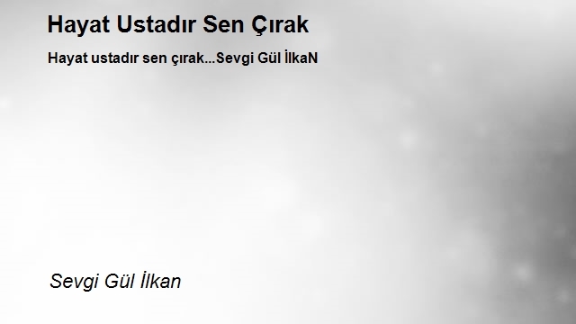 Sevgi Gül İlkan