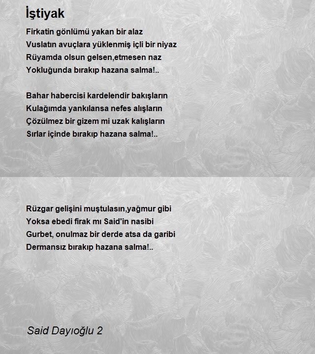 Said Dayıoğlu 2