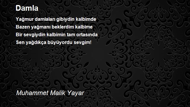 Muhammet Malik Yayar