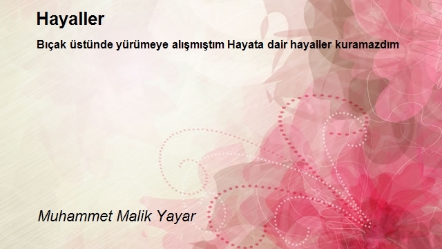 Muhammet Malik Yayar