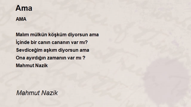 Mahmut Nazik