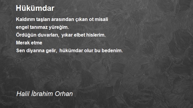 Halil İbrahim Orhan