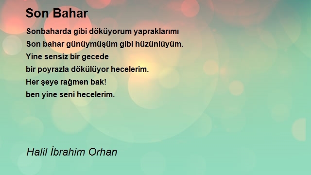 Halil İbrahim Orhan