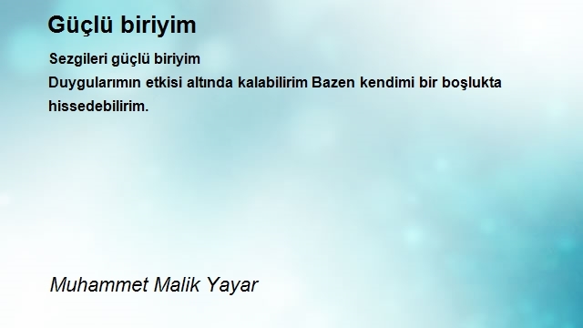 Muhammet Malik Yayar