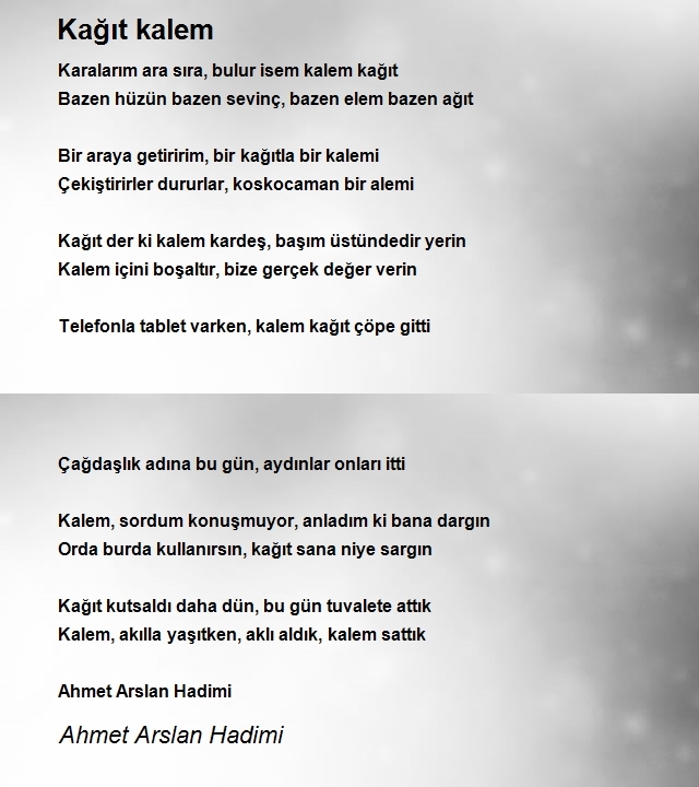 Ahmet Arslan Hadimi