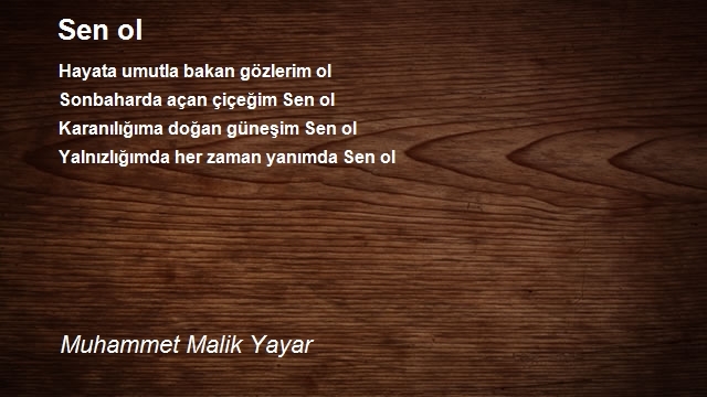 Muhammet Malik Yayar