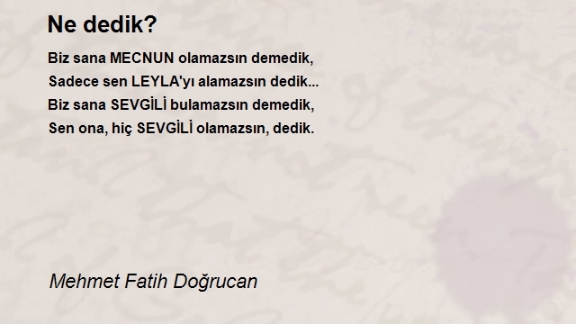 Mehmet Fatih Doğrucan