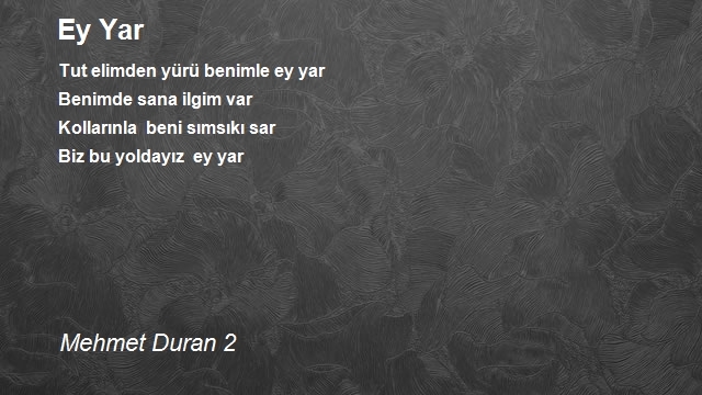 Mehmet Duran 2