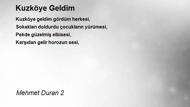 Mehmet Duran 2