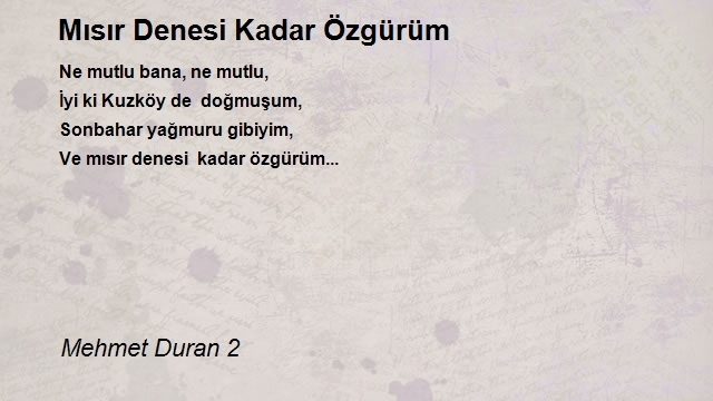 Mehmet Duran 2