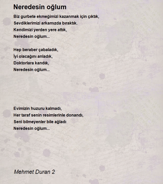 Mehmet Duran 2