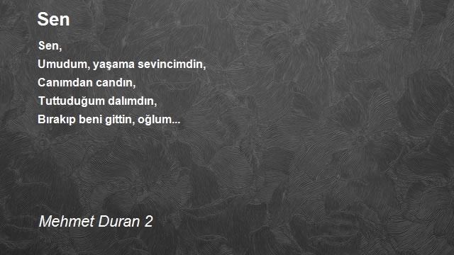 Mehmet Duran 2