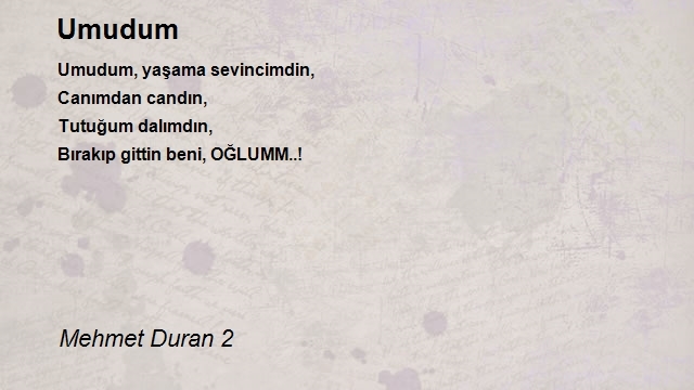 Mehmet Duran 2