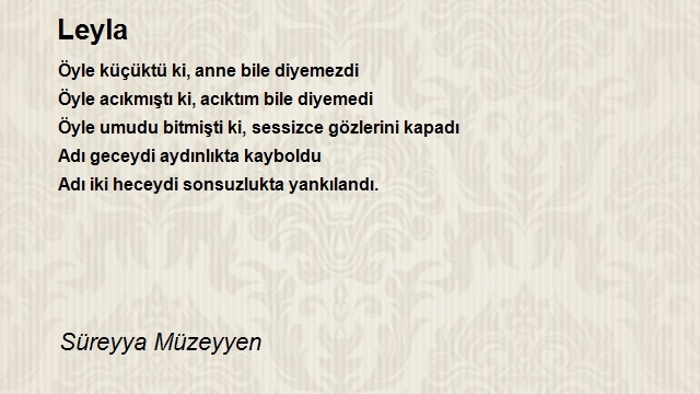 Süreyya Müzeyyen