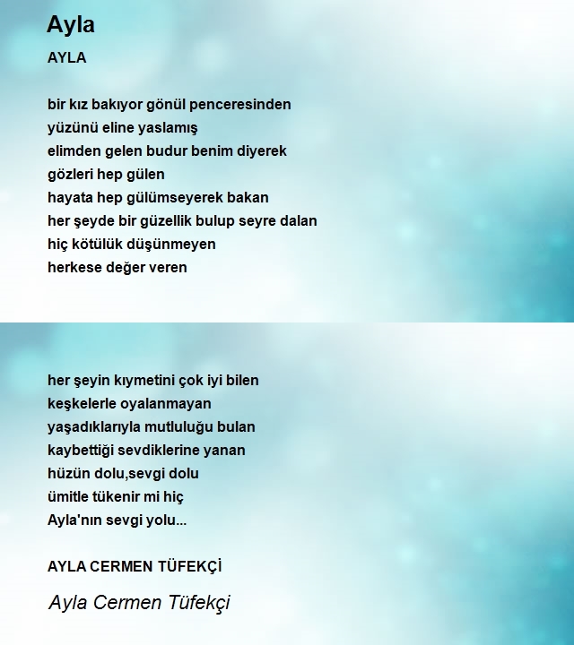 Ayla Cermen Tüfekçi