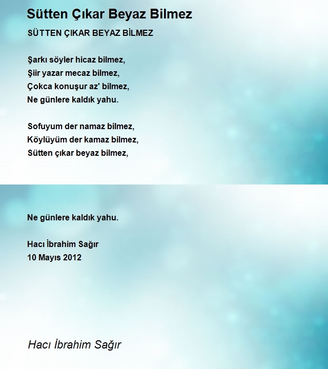 Hacı İbrahim Sağır