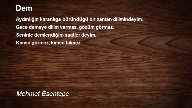 Mehmet Esentepe